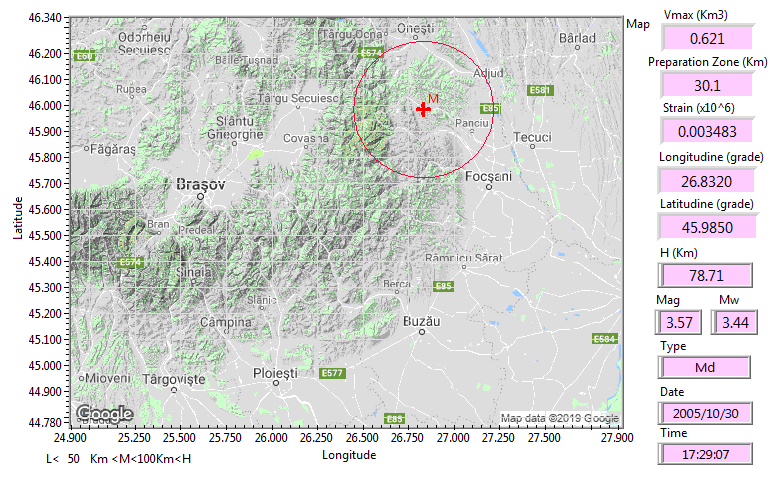 Vrancea Map