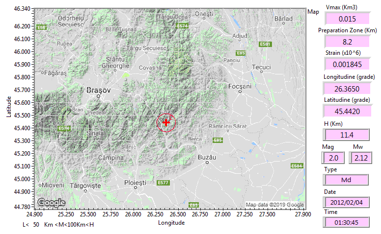 Vrancea Map