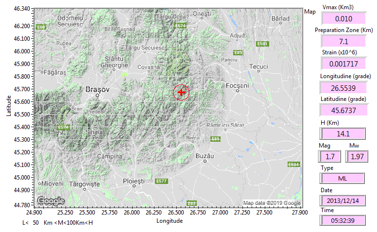 Vrancea Map