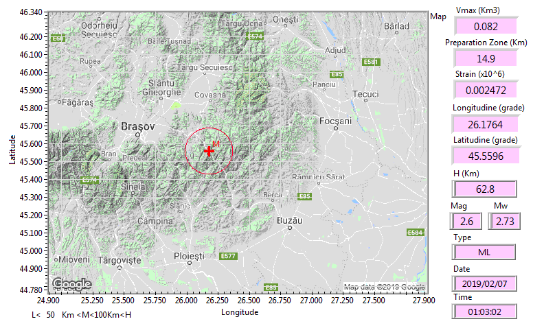 Vrancea Map